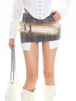 Double-Breasted Plaid Blazer And Micro Mini Skirt Two Piece Set 19 Double-Breasted Plaid Blazer And Micro Mini Skirt Two Piece Set -Modern Wear Shop 065a08a3456ed07115c3b8300c7951c0