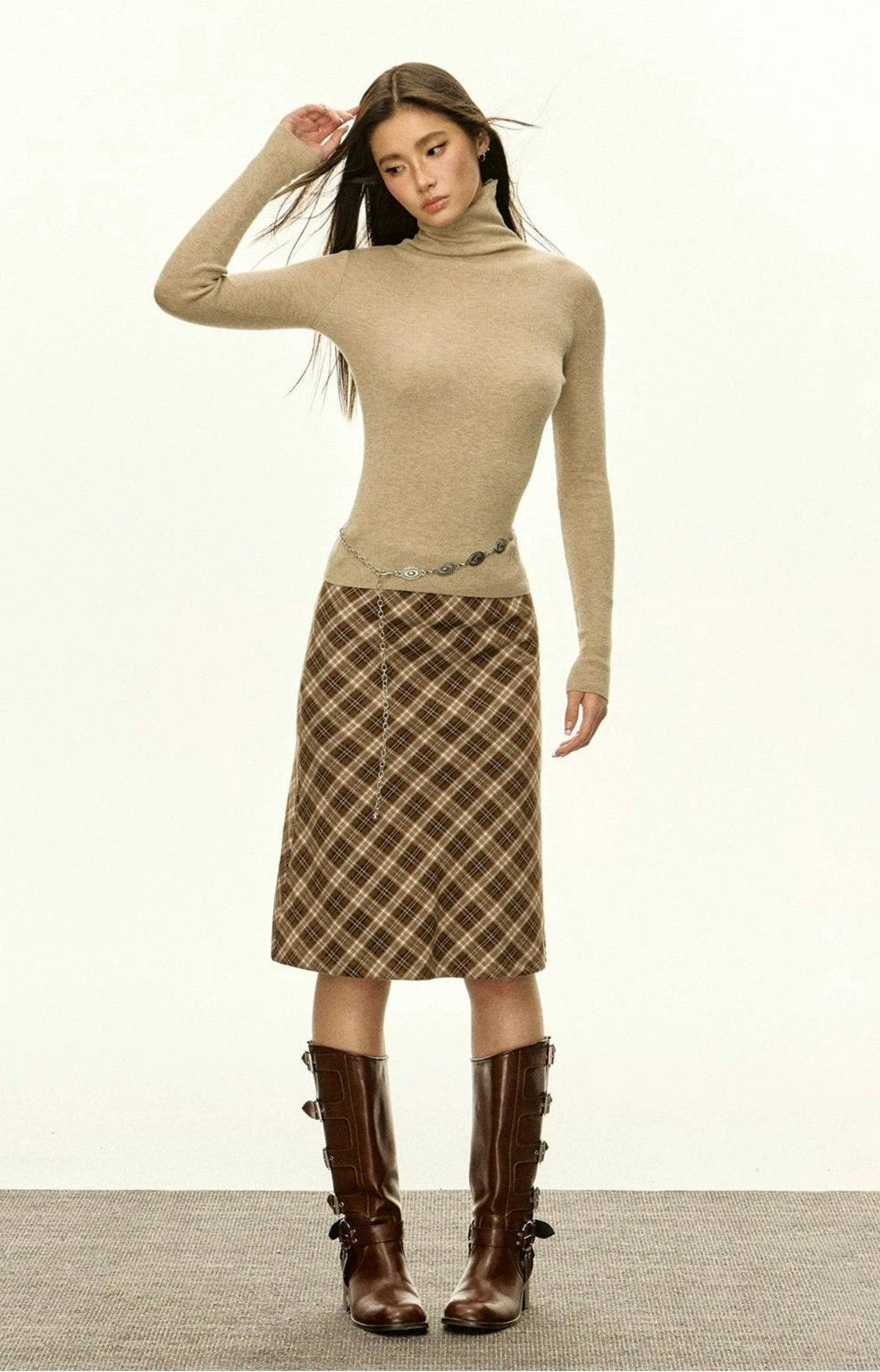 Slim Ribbed Turtleneck Sweater 15 Slim Ribbed Turtleneck Sweater - Image 15