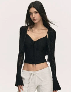 Floral Cami Top With Adjustable Strap And Flare Sleeve Crop Cardigan Two-Piece Set 22 Floral Cami Top With Adjustable Strap And Flare Sleeve Crop Cardigan Two-Piece Set -Modern Wear Shop 0acef494b53e862ad13699ef554d8dcc