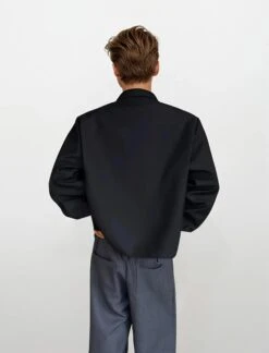 Classic Notched Collar Cropped Blazer -Modern Wear Shop 0dO0jW70Yoj0B0w4wvCtMA topaz enhance 2x