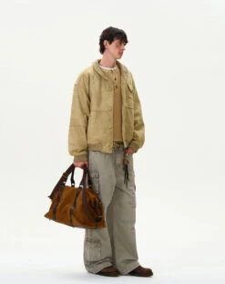 Oversized Suede Bomber Jacket With Button Pocket 31 Oversized Suede Bomber Jacket With Button Pocket -Modern Wear Shop 0db5fca4bc6b7660a73832c4012fa2ea