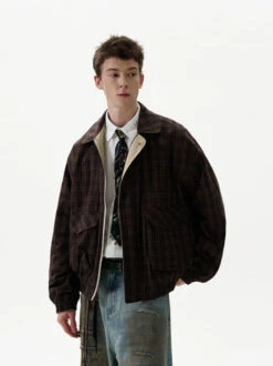 Plaid Oversized Drop Shoulder Jacket With Elastic Trim 8 Plaid Oversized Drop Shoulder Jacket With Elastic Trim -Modern Wear Shop 0e3a076ae2b1796cc847c07b804ca05a 322f3012 5257 48c2 880c 1e2d14c7f1bc