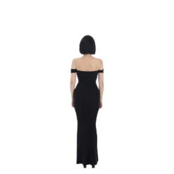 Off-Shoulder Bodycon Maxi Dress -Modern Wear Shop 0e9acef47f0589697931a4e77b589345