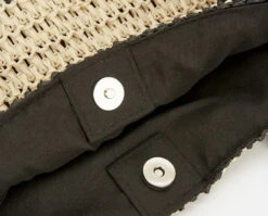 Woven Striped Tote With Leather Handles 16 Woven Striped Tote With Leather Handles -Modern Wear Shop 0fa7892c64a72c332fad6830f45b3ce1