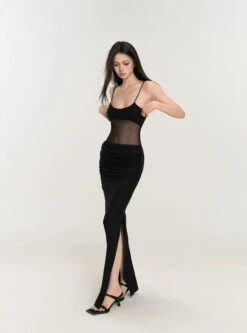 Sequin Mesh Bodice Sleeveless Maxi Dress 21 Sequin Mesh Bodice Sleeveless Maxi Dress -Modern Wear Shop 101c9e469ca14b161c8e1e750d7500a3