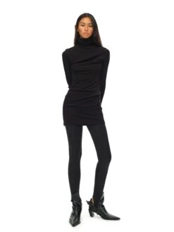 Slim Turtleneck Long Knit Lightweight Sweater 27 Slim Turtleneck Long Knit Lightweight Sweater -Modern Wear Shop 12