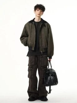 Faded Multi Pocket Denim Pants 22 Faded Multi Pocket Denim Pants -Modern Wear Shop 1457f3d53ad6b9227736685987178cb3