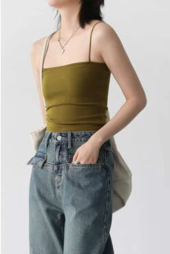 Slim Spaghetti Strap Top -Modern Wear Shop 16ddd06b88fcce399d84c3274c1bf13a