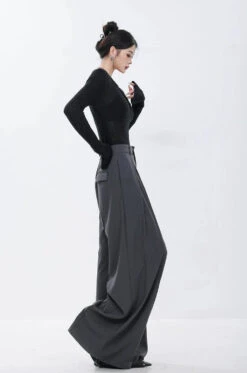 High Waist Wide Leg Multi-Pleated Trousers 27 High Waist Wide Leg Multi-Pleated Trousers -Modern Wear Shop 170e12ba4993cb517e0bb4b1d67d324e