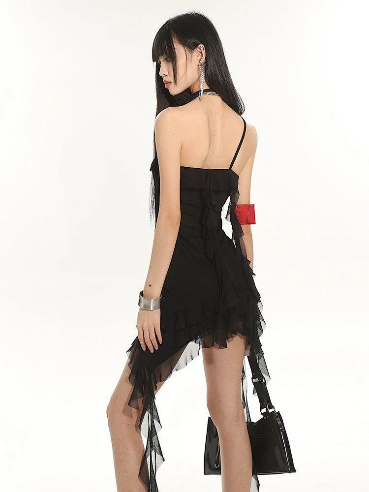 Layered Tulle Mini Dress With Sequin Accents 14 Layered Tulle Mini Dress With Sequin Accents - Image 14