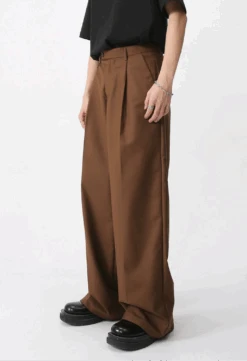 Pleated Wide Leg Low-Waisted Trousers 10 Pleated Wide Leg Low-Waisted Trousers -Modern Wear Shop 18522bebe6a0755d3e6f8bb7ef46363d