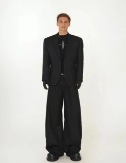 Single-Breasted Tailored Blazer With Notch Lapel And Pockets 15 Single-Breasted Tailored Blazer With Notch Lapel And Pockets -Modern Wear Shop 1d13794ae1eadcda3c5e38ac1f41a7f0