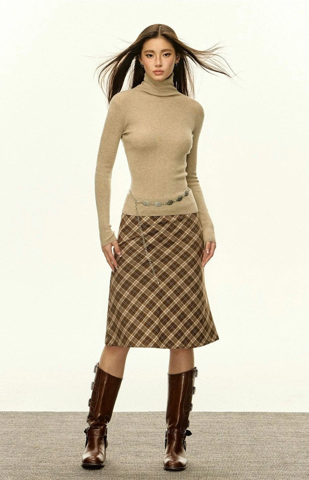 Slim Ribbed Turtleneck Sweater 16 Slim Ribbed Turtleneck Sweater - Image 16