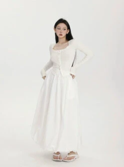 High-Waisted Balloon Maxi Skirt With Pockets 13 High-Waisted Balloon Maxi Skirt With Pockets -Modern Wear Shop 1deffdf1aaf290f31b50c27d8d589831