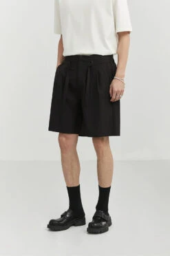 Pleated Drawstring-Belted Shorts 23 Pleated Drawstring-Belted Shorts -Modern Wear Shop 210153e90de01b35797f4466cbc5b5f3
