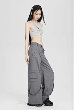 Skinny Twist Layer Detail Tank Crop Top -Modern Wear Shop 214f816f1688a92402e1e82f115f48d5