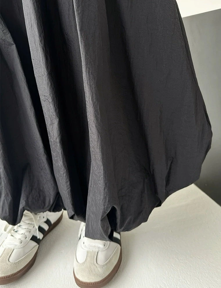 Elastic Waist Balloon Maxi Skirt 5 Elastic Waist Balloon Maxi Skirt - Image 5
