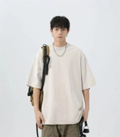 Oversized Acid Wash Tee With Drop Shoulders -Modern Wear Shop 22e9fe1a44bccaf8c0537f53f52f0af1