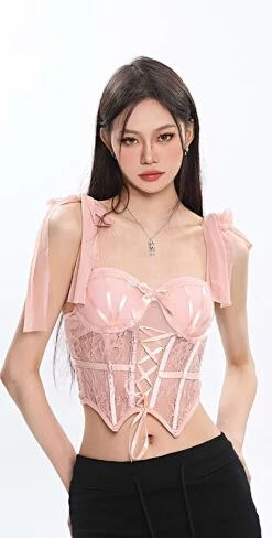 Bow Strap Corset Top 24 Bow Strap Corset Top -Modern Wear Shop 251ffda9730aae52bc8d2224b0e83604