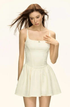 Sleeveless Square Neckline Skater Flared Mini Dress 16 Sleeveless Square Neckline Skater Flared Mini Dress -Modern Wear Shop 25eaa94ec59e4cd6708cb208a9816565