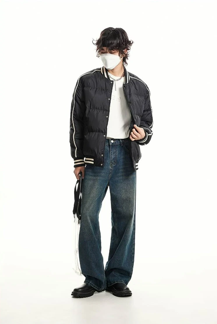 Wide Leg Vintage Faded Jeans 7 Wide Leg Vintage Faded Jeans - Image 7