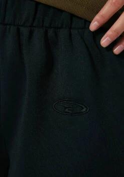 Flare Embroidered Elastic Waistband Sweatpant Shorts -Modern Wear Shop 26e8385d576ff2632dd04ae4f8b62b8a