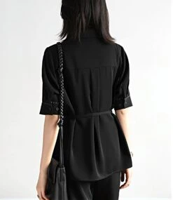 Contrast Stitch Button Shirt -Modern Wear Shop 282695b292932bf91156cce848d4e700