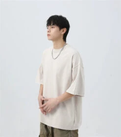 Oversized Acid Wash Tee With Drop Shoulders -Modern Wear Shop 2e10537aa81c8f5131208bc98a93e8a9