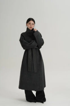 Asymmetric Button Belted Long Coat 15 Asymmetric Button Belted Long Coat -Modern Wear Shop 2f148779a5c0ef510768053160644f33