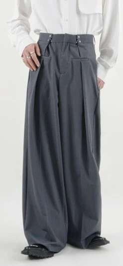 Adjustable Waist Pleated Pants -Modern Wear Shop 2f6d3f712e411737daea83548d224a53