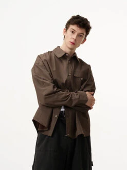 Pinstripe Long Sleeve Button Shirt With Chest Pocket 17 Pinstripe Long Sleeve Button Shirt With Chest Pocket -Modern Wear Shop 2f98988517728038c3aeda381ff4988c