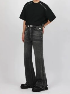 Faded Slim Fit Semi-Flare Denim Jeans -Modern Wear Shop 305649856452ad9d5988c36c1314bbec