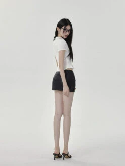 Skinny Pencil Faux Leather Mini Skirt -Modern Wear Shop 30bd253e1bb5eccaef545f052280d293