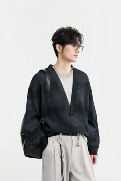 Mock Layered Gradient Ribbed V-Neck Knit Sweater 30 Mock Layered Gradient Ribbed V-Neck Knit Sweater -Modern Wear Shop 316c9cd0bbaad764c10f1f7a8350b61b 710da1af 7630 4e1f bc26 8d8aeb22d418