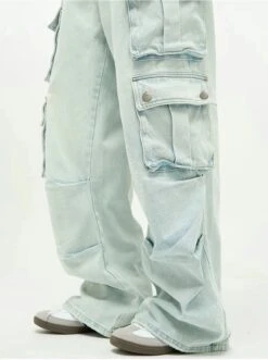 Faded Multi Pocket Denim Pants 16 Faded Multi Pocket Denim Pants -Modern Wear Shop 326bfa337150713666348fb11a8454b7