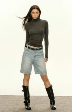 Slim Ribbed Turtleneck Sweater 24 Slim Ribbed Turtleneck Sweater -Modern Wear Shop 33d1bc1ade6f59a2be0fe7a52c88b521