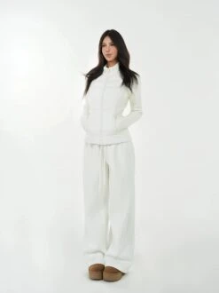 Skinny Zip-Up Fleece Lined Quilted Puffer Down Jacket -Modern Wear Shop 34a3d4a4ee11692e304ea992daab5b0a be3fcb13 ee6f 4f62 afc2 436bc5c64516