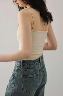 Slim Spaghetti Strap Top -Modern Wear Shop 36438243d70b36779fba7a907ba3b95e