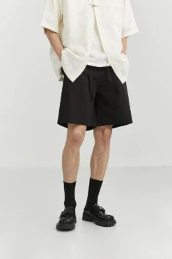 Pleated Drawstring-Belted Shorts 24 Pleated Drawstring-Belted Shorts -Modern Wear Shop 37dbf39532bb9cef37ffa0fb77bc5822