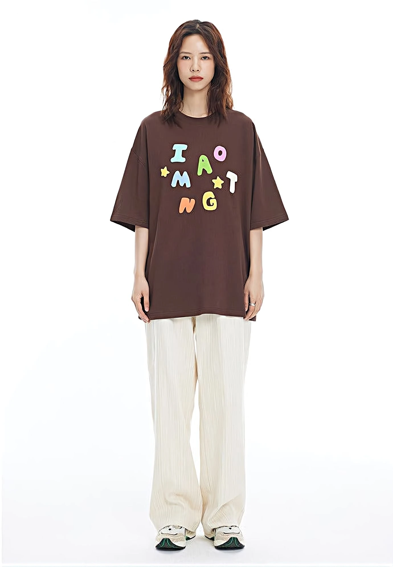 Textured Pinstripe Wide Leg Pants 5 Textured Pinstripe Wide Leg Pants - Image 5