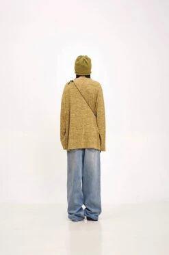 Oversized Heathered Long Sleeve Star-Print Tee -Modern Wear Shop 3cf6ee5a03fe190b4bee6d3e6ab91e9a