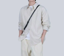 Wide-Striped Button-Down Long Sleeve Shirt 29 Wide-Striped Button-Down Long Sleeve Shirt -Modern Wear Shop 3df7db0d9d3560d9690ebd7b62d2d31d