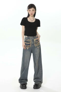 Cropped U-Neck Curve Hem Baby Tee 28 Cropped U-Neck Curve Hem Baby Tee -Modern Wear Shop 3f556d0da318e9a5d709015f2b119bfb