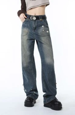 Star Wide Faded Jeans -Modern Wear Shop 4195b2e9d5b149ed1553ce72ff15b430
