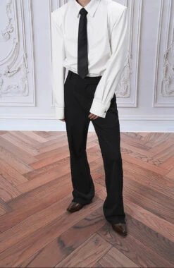 Tailored Straight Leg Semi-Flare Suit Trousers -Modern Wear Shop 42196a91881313ce1f8e139eb56b081d topaz enhance 2x be89553f b924 48f5 b7f6 36715bca6196