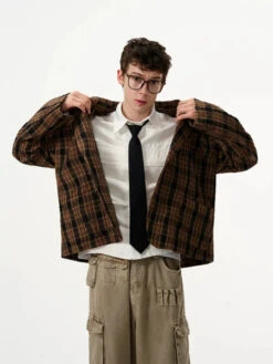 Plaid Single Breasted Boxy Suit Jacket -Modern Wear Shop 4567cec3333c095ca6cd6d4a05ae52b3 0529e726 2f25 46e4 a934 a97b0eda3e20