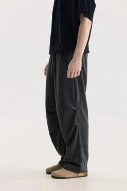 Pleated Tapered Joggers With Back Flap Pocket -Modern Wear Shop 463e2ae9dcf1e7056384ca0a38138325