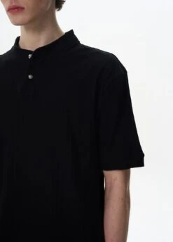 Ribbed Henley Collar Short Sleeve Knit Top 16 Ribbed Henley Collar Short Sleeve Knit Top -Modern Wear Shop 46ecf65097925579ffc05c487ab32f5e