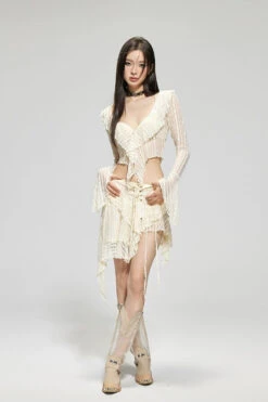 Bohemian Ruffle Swimsuit Cover-Up Skirt Set 21 Bohemian Ruffle Swimsuit Cover-Up Skirt Set -Modern Wear Shop 4a368dcd7335d44ddf5adf2539d01290