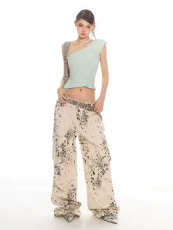 Asymmetrical One-Shoulder Crop Top With Embroidery Detail 19 Asymmetrical One-Shoulder Crop Top With Embroidery Detail -Modern Wear Shop 4a5e4cc29d2bf0bc0e75f123a327a1bd